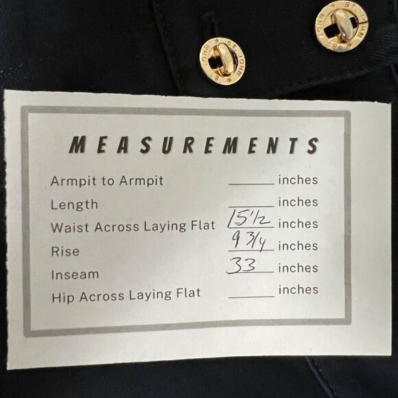 St John Collection Marie Gray Womens Black Straight Leg Pants Trousers size 8 - Picture 9 of 9